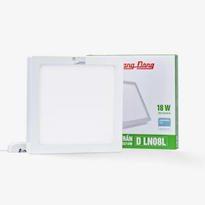 Đèn LED ốp trần vuông 18w Rạng đông