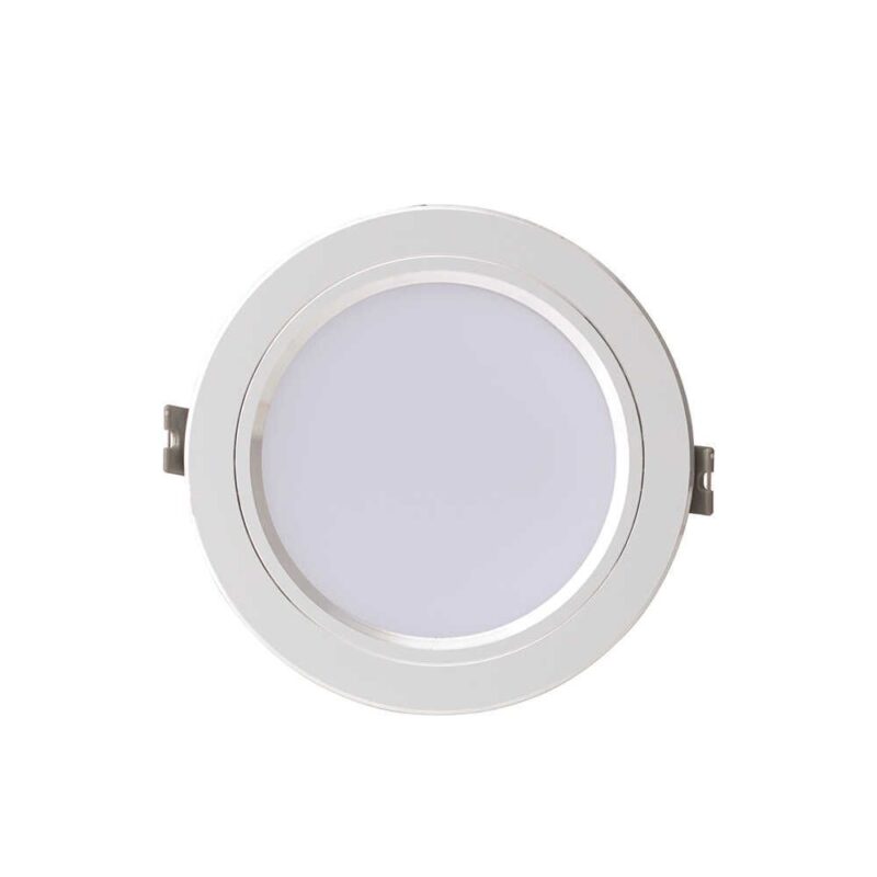 Đèn Led âm trần đổi màu 7W AT10 Viền vàng