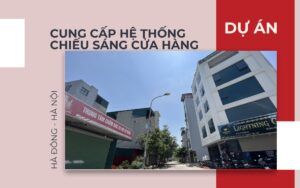 Cung cấp đèn chiếu sáng cửa hàng